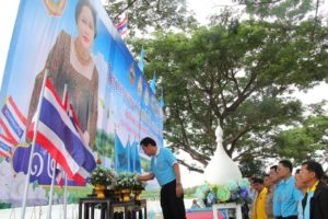 จังหวัดเพชรบูรณ์ จัดโครงการรณรงค์ปลูกต้นไม้เฉลิมพระเกียรติสมเด็จพระนางเจ้าสิริกิติ์ พระบรมราชินีนาถ เนื่องในโอกาสทรงเจริญพระชนมพรรษา 7 รอบ 12 สิงหาคม 2559