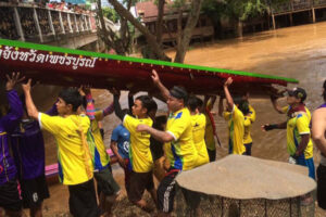 แข่งพายทวนน้ำล่ม 3 ลำ จุดเดียวกับเรือแม่มณีสายชล ไร้เจ็บตาย