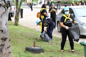 จิตอาสางานด้านดอกไม้จันทน์จังหวัดเพชรบูรณ์ร่วมทำความดี