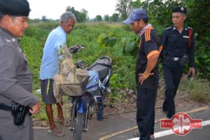 อ.วิเชียรบุรี หนุ่มดวงซวยแหพันล้อมอไซต์เสียหลักลงข้างทางชนต้นไม้เสียชีวิตคาที่1ราย