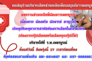 หล้มสัก หนุ่มขับบิ๊กไบค์เสียหลักชนคอสะพานอาการสาหัส 