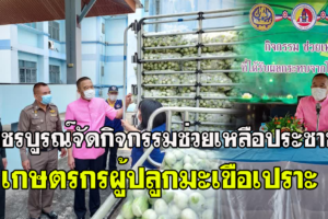 เพชรบูรณ์จัดกิจกรรมช่วยเหลือประชาชนที่ได้รับผลกระทบจากโควิด-19