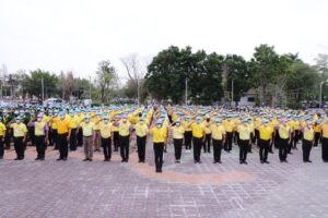 จิตอาสาจังหวัดเพชรบูรณ์ บำเพ็ญสาธารณประโยชน์ถวายเป็นพระราชกุศลเนื่องในคล้ายวันพระราชสมภพ สมเด็จพระกนิษฐาฐิราชเจ้า กรมสมเด็จพระเทพรัตนราชสุดาฯ สยามบรมราชกุมารี