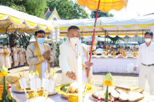 จังหวัดเพชรบูรณ์ จัดพิธีบวงสรวงเทพยดาและสิ่งศักดิ์สิทธิ์ งานประเพณีอุ้มพระดำน้ำ ประจำปี 2564 