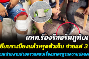 นทท.ร้องรีสอร์ตภูทับเบิก เหยียบระเบียงแล้วทรุดตัวเจ็บ จ่ายแค่ 3 พัน